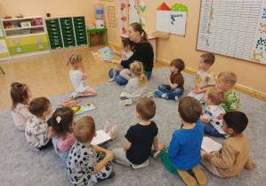 Spotkanie czytelnicze z Rodzicem - Biedronki