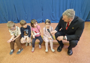 Wizyta ŁKA - wywiad Maszynisty z dziećmi