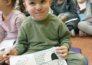 Wizyta ŁKA - Myroslav, grupa "Biedronki"