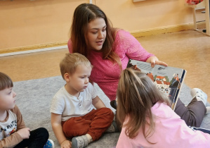 Spotkanie czytelnicze z mamą Joela