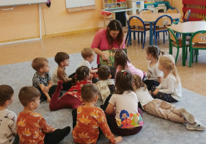 Spotkanie czytelnicze - grupa "Biedronki"