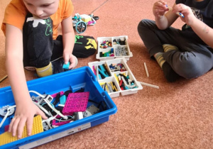 Robotyka u starszaków - grupa "Myszki"