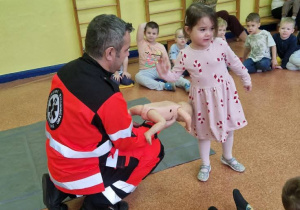 Ratownik medyczny w Przedszkolu - Sara, Biedronki