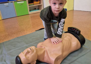 Ratownik medyczny w Przedszkolu - Oliwier, Biedronki