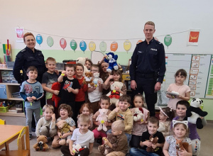 Z wizytą funkcjonariuszy Policji