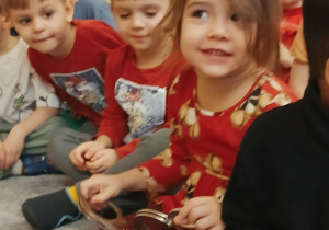 Wizyta Policji - Sara, grupa "Biedronki"