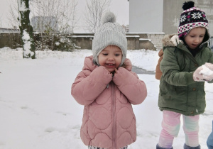 Biedroneczki na śniegu - Wiktoria