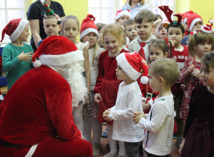 Odwiedziny Świętego Mikołaja