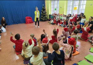 Odwiedziny Mikołaja w Przedszkolu