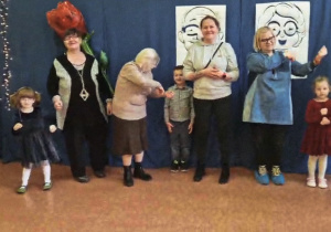 Świętowanie z Dziadkami - grupa "Stokrotki"