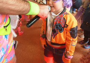 Bal Karnawałowy - występ wokalny Rumi