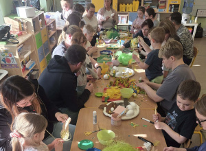 Warsztaty wielkanocne w grupie Stokrotek