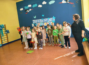 Wizyta Uczniów z SP nr 206 w Łodzi - Wiosenne przedstawienie