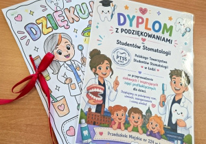 Dyplom z podziękowaniami
