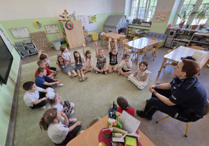 Grupa Stokrotki podczas spotkania