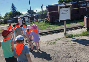 Kolej Wąskotorowa - grupa "Myszki"
