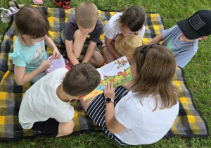 „Czytanie na Polanie” z panią Martą